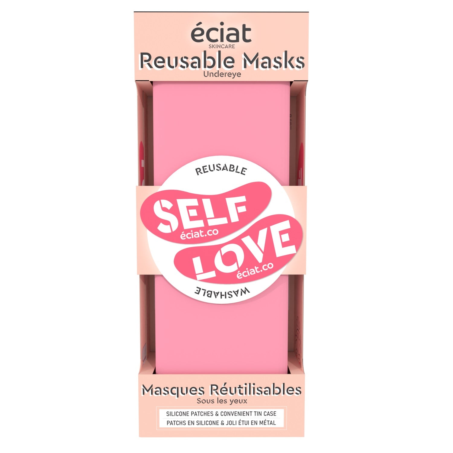 Reusable eye masks "Self Love"